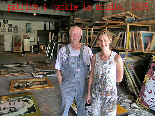 Two artist's working together