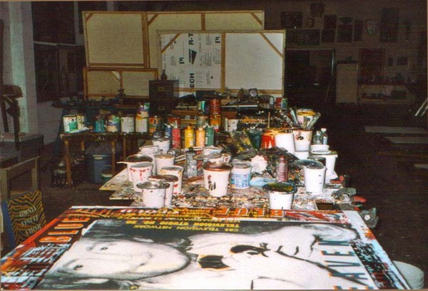 Studio work table