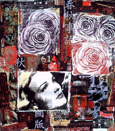 Frances Farmer with Roses